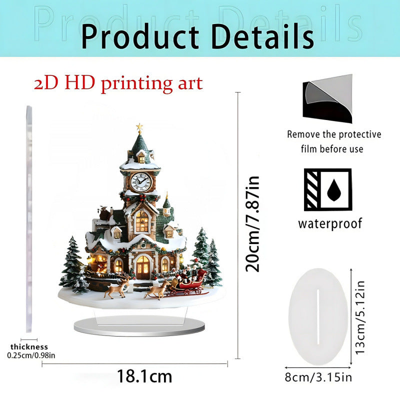 Christmas Carousel Tabletop Decoration