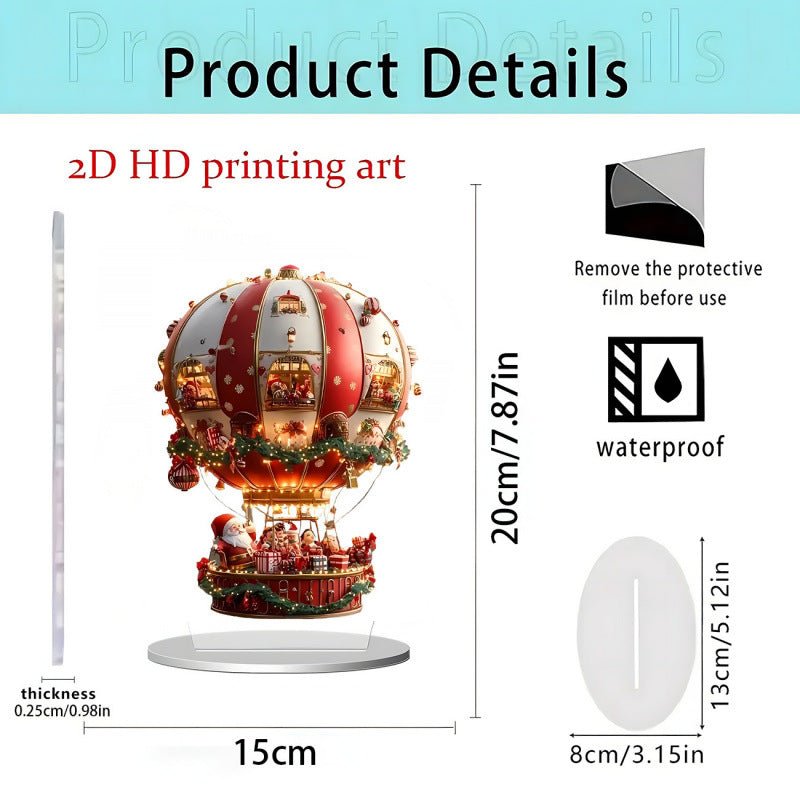 Christmas Carousel Tabletop Decoration