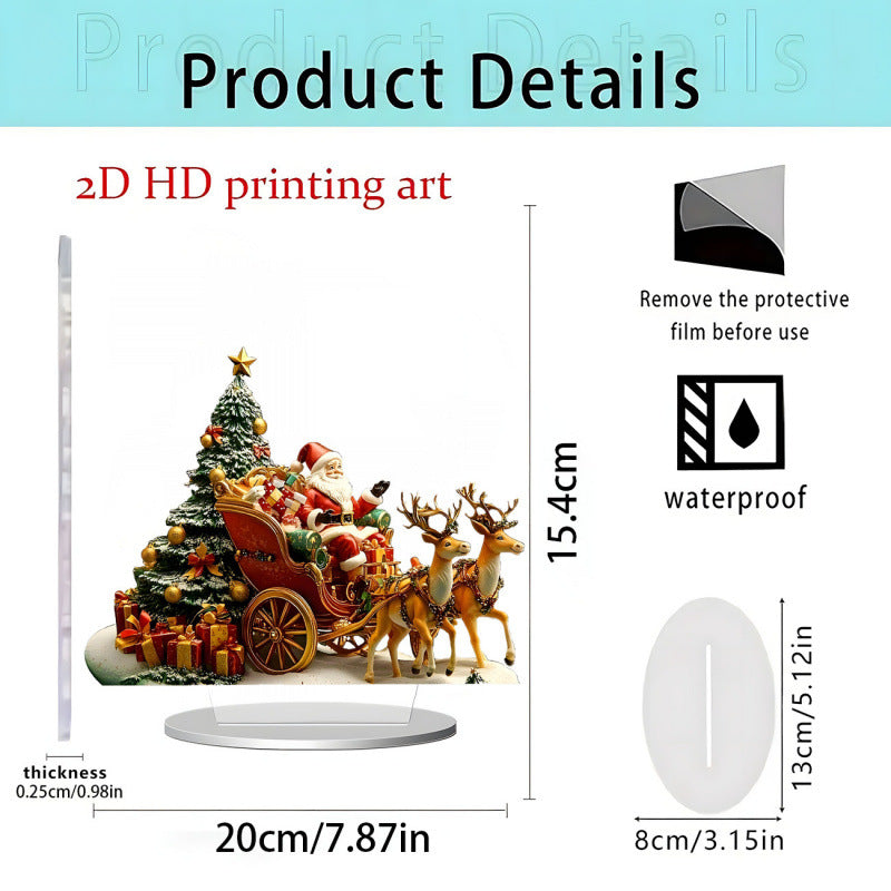 Christmas Carousel Tabletop Decoration