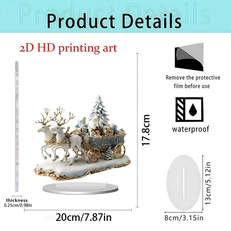 Christmas Carousel Tabletop Decoration