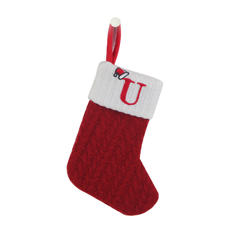 Personalized Letter Christmas Stocking