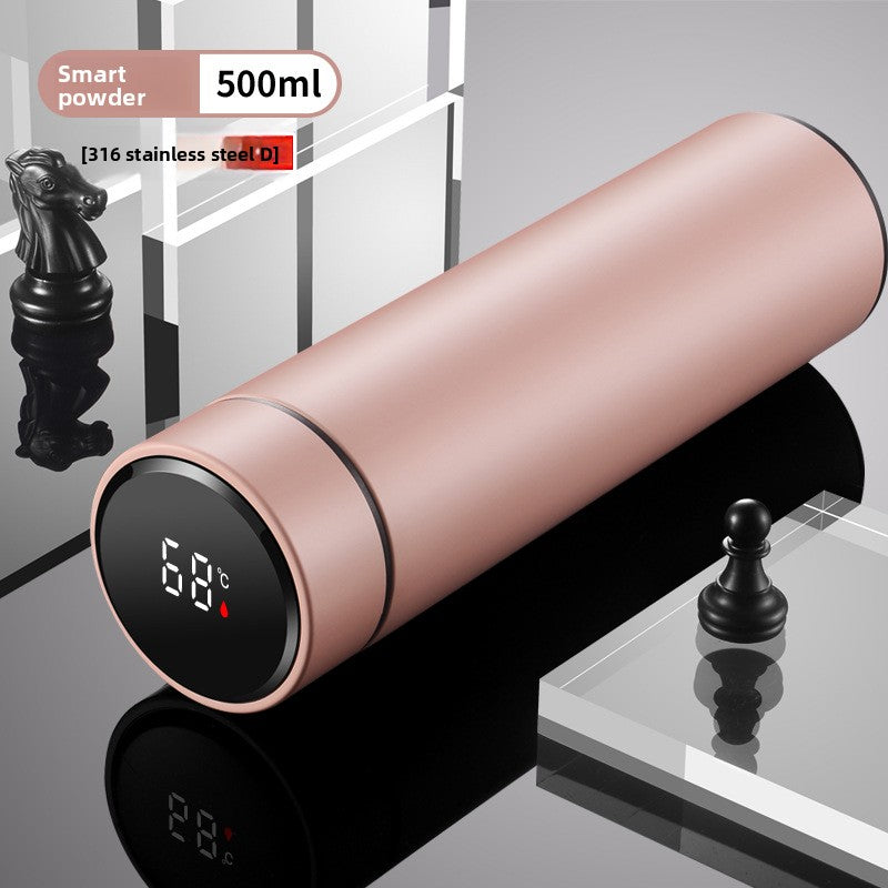 Smart Temperature Display Insulated Bottle (500ml)