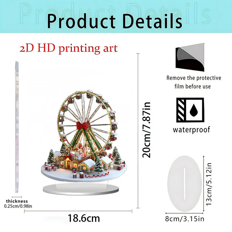 Christmas Carousel Tabletop Decoration