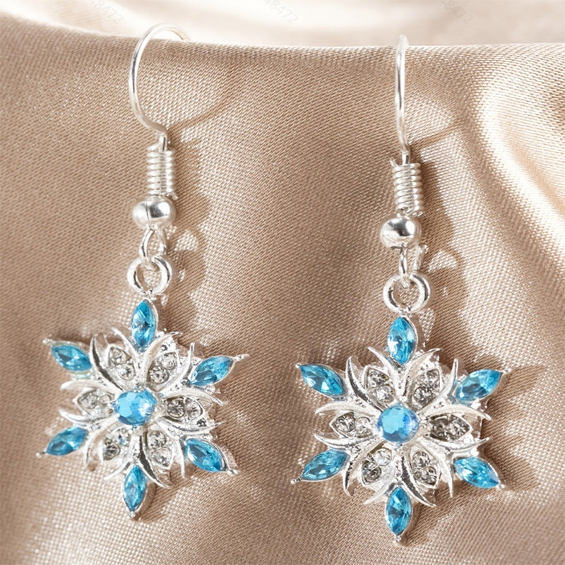 Snowflake Earrings & Necklace Set