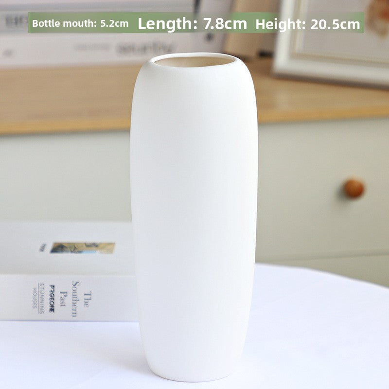 Minimalist Ceramic Flower Vase