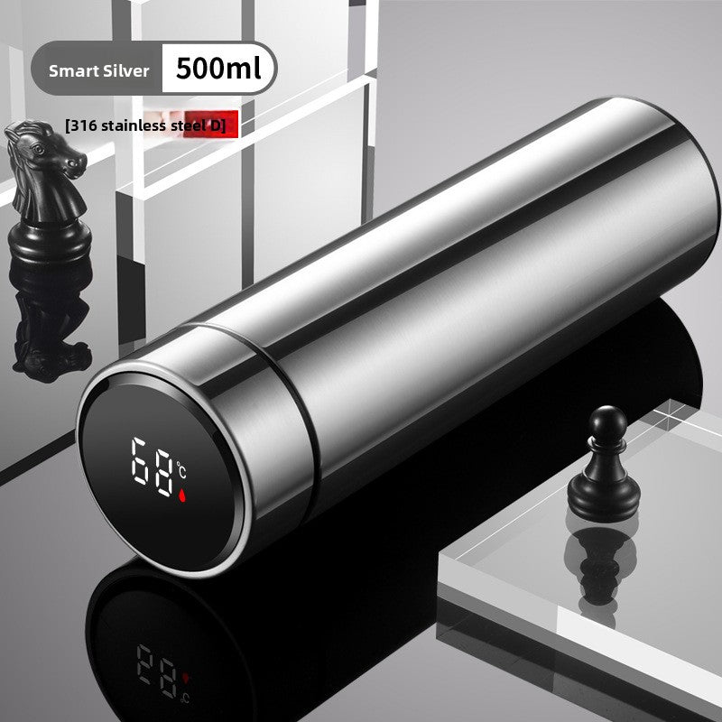 Smart Temperature Display Insulated Bottle (500ml)