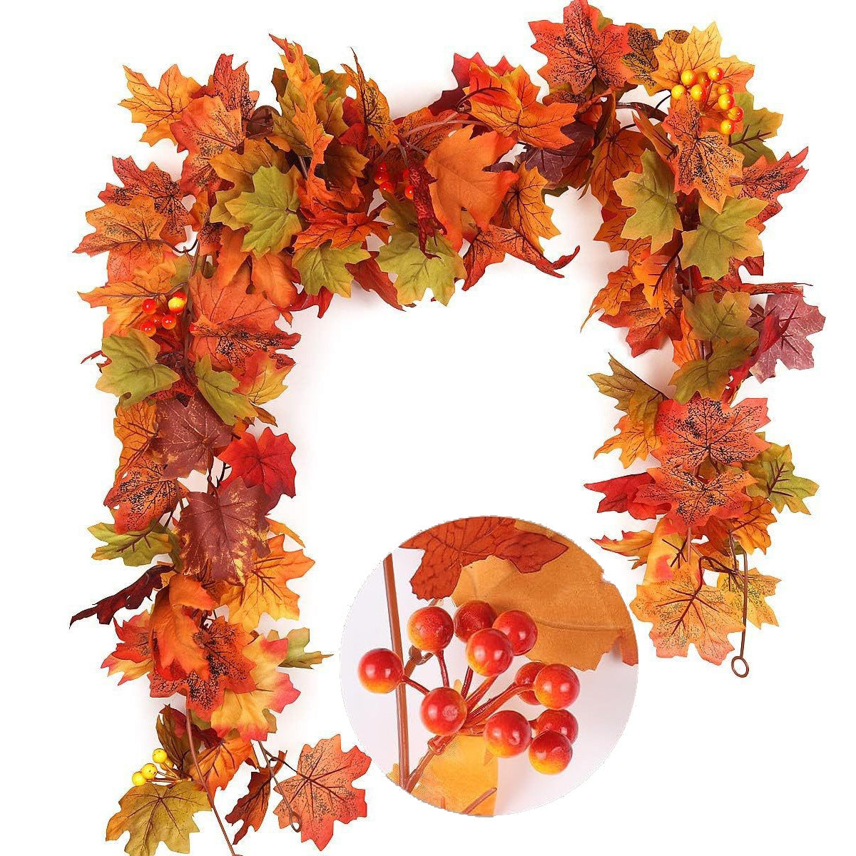 Autumn Maple Leaf Garland