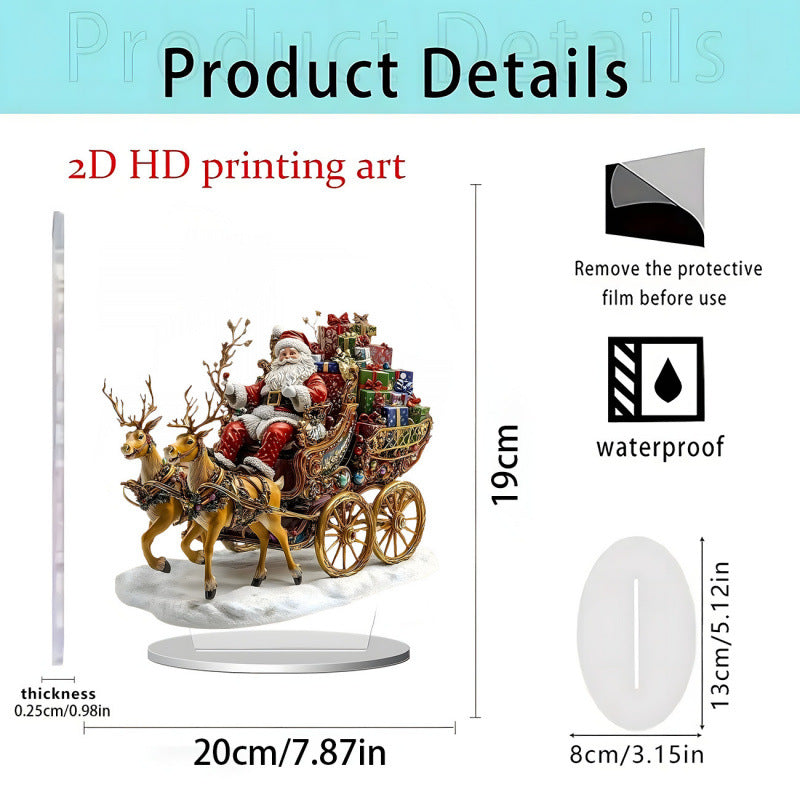 Christmas Carousel Tabletop Decoration