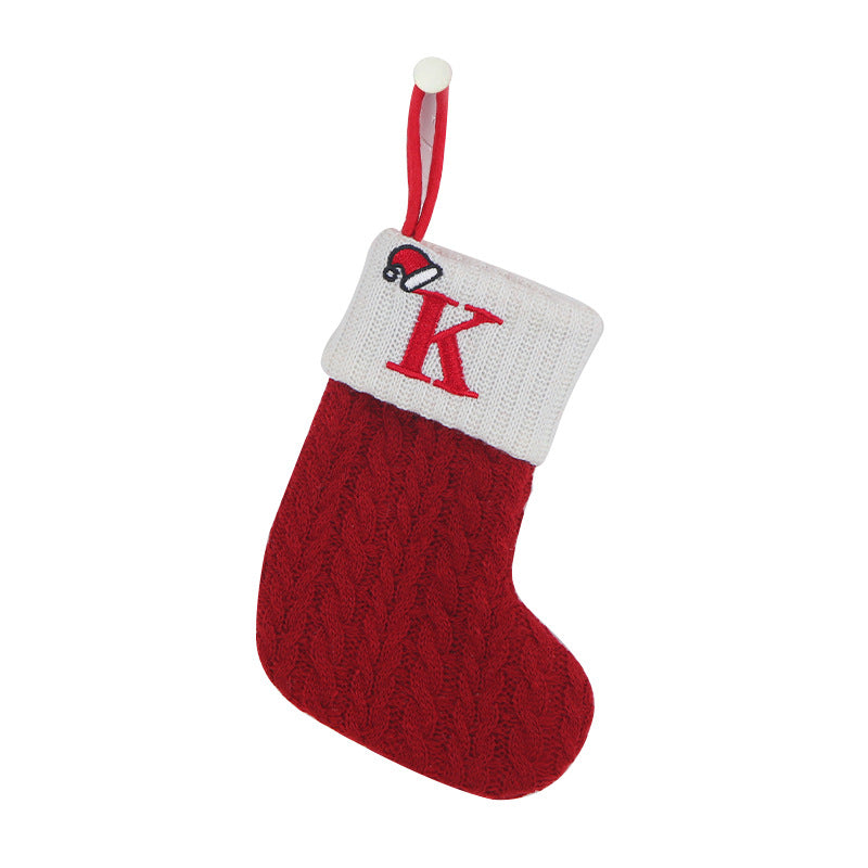 Personalized Letter Christmas Stocking