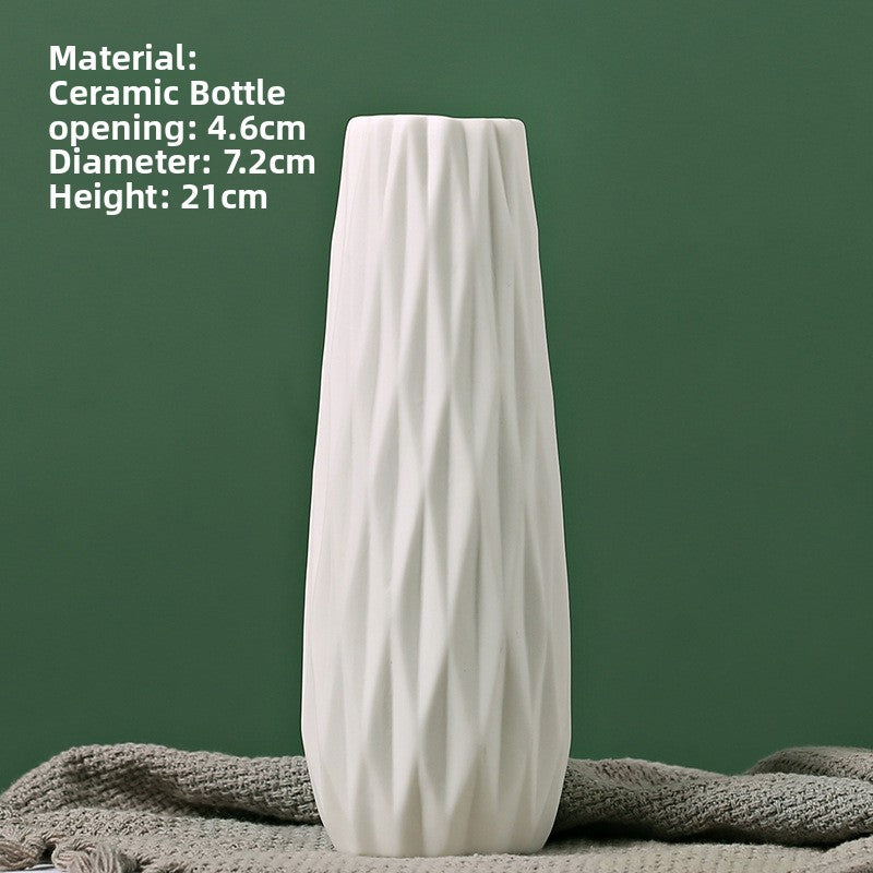 Minimalist Ceramic Flower Vase