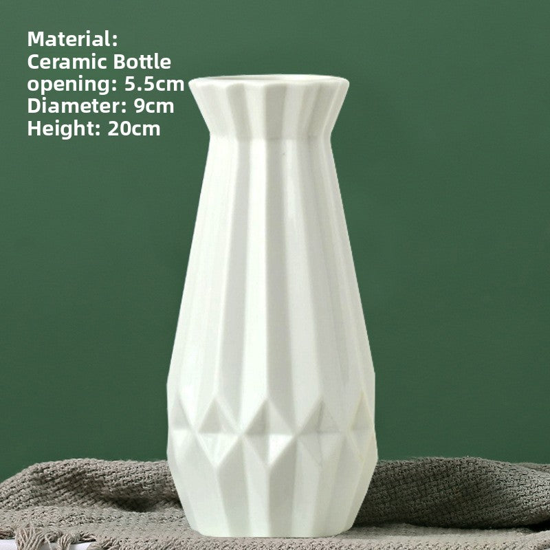 Minimalist Ceramic Flower Vase