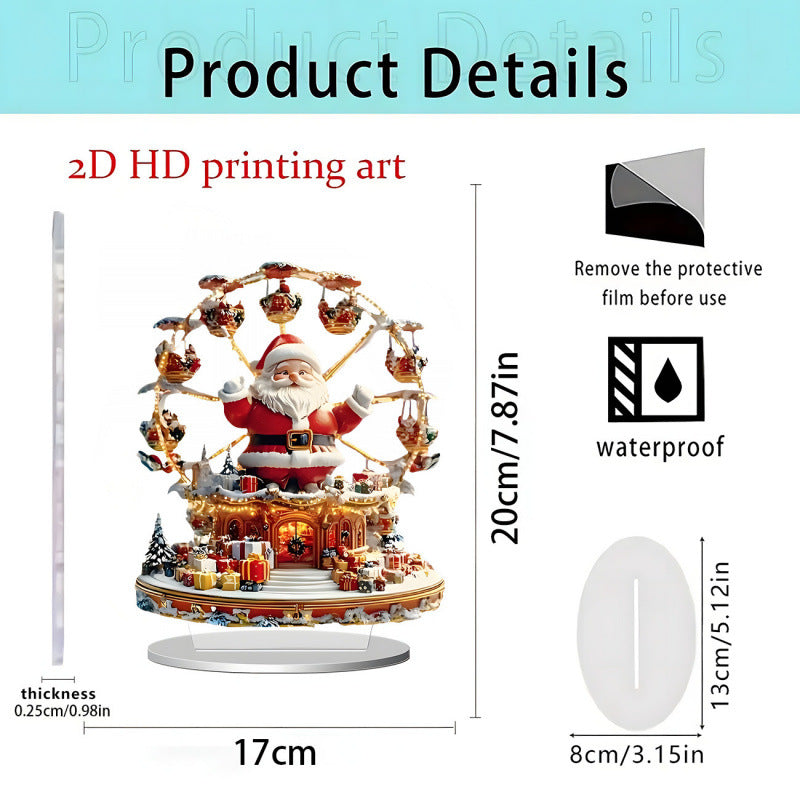 Christmas Carousel Tabletop Decoration