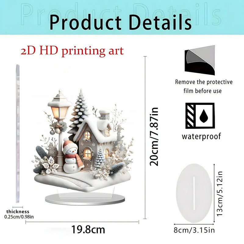 Christmas Carousel Tabletop Decoration