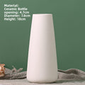 Minimalist Ceramic Flower Vase