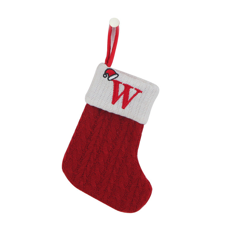 Personalized Letter Christmas Stocking