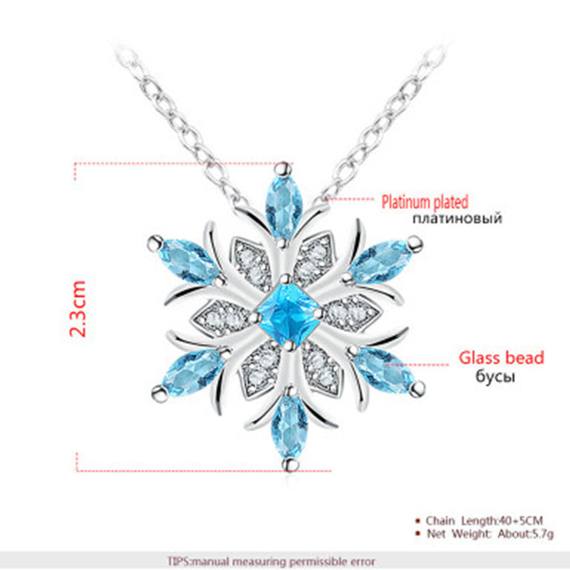 Snowflake Earrings & Necklace Set