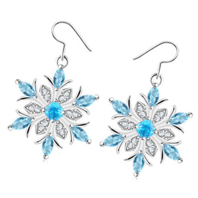 Snowflake Earrings & Necklace Set