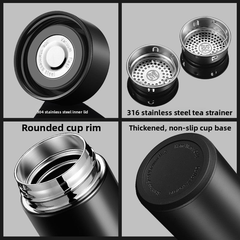 Smart Temperature Display Insulated Bottle (500ml)