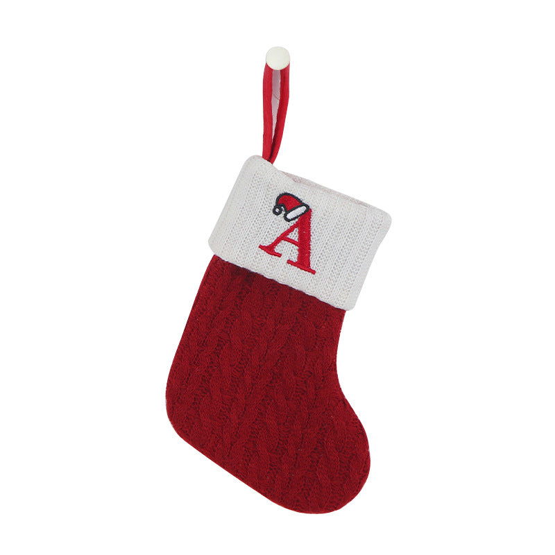 Personalized Letter Christmas Stocking