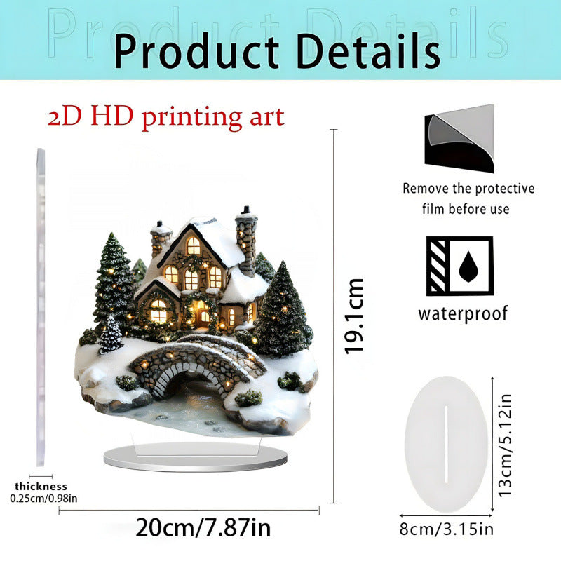 Christmas Carousel Tabletop Decoration