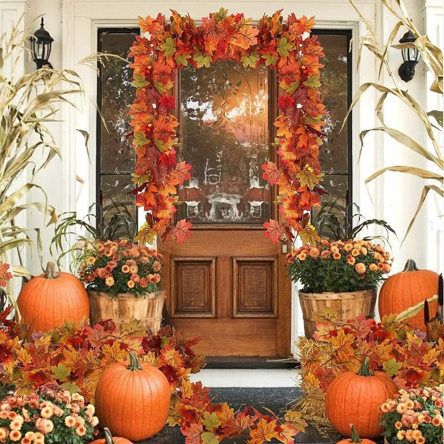 Autumn Maple Leaf Garland