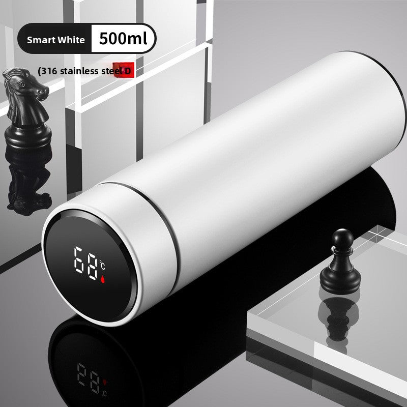 Smart Temperature Display Insulated Bottle (500ml)