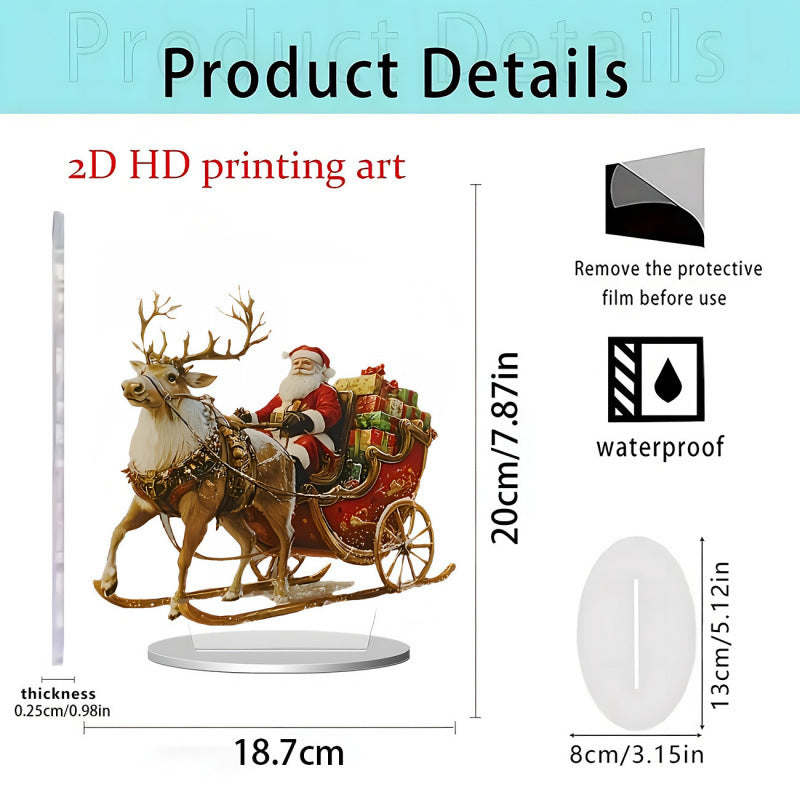 Christmas Carousel Tabletop Decoration