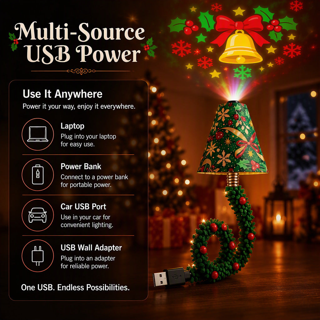 Christmas Tree Projection Light