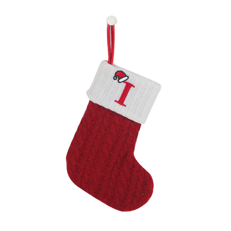 Personalized Letter Christmas Stocking