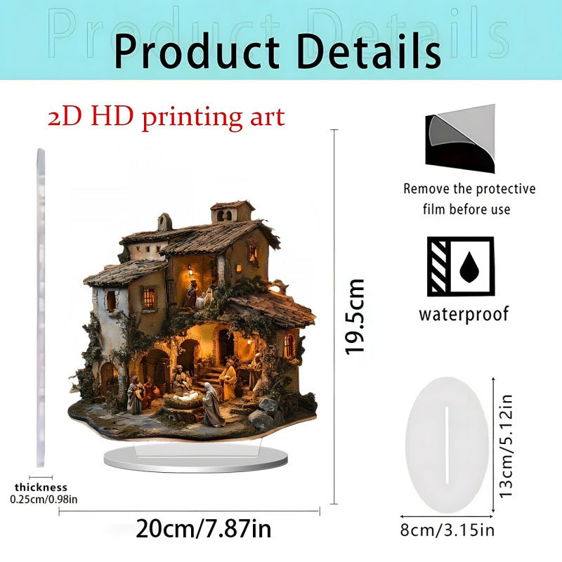 Christmas Carousel Tabletop Decoration