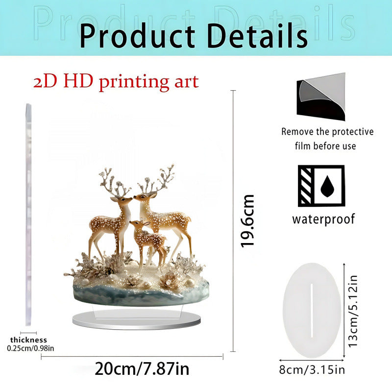 Christmas Carousel Tabletop Decoration