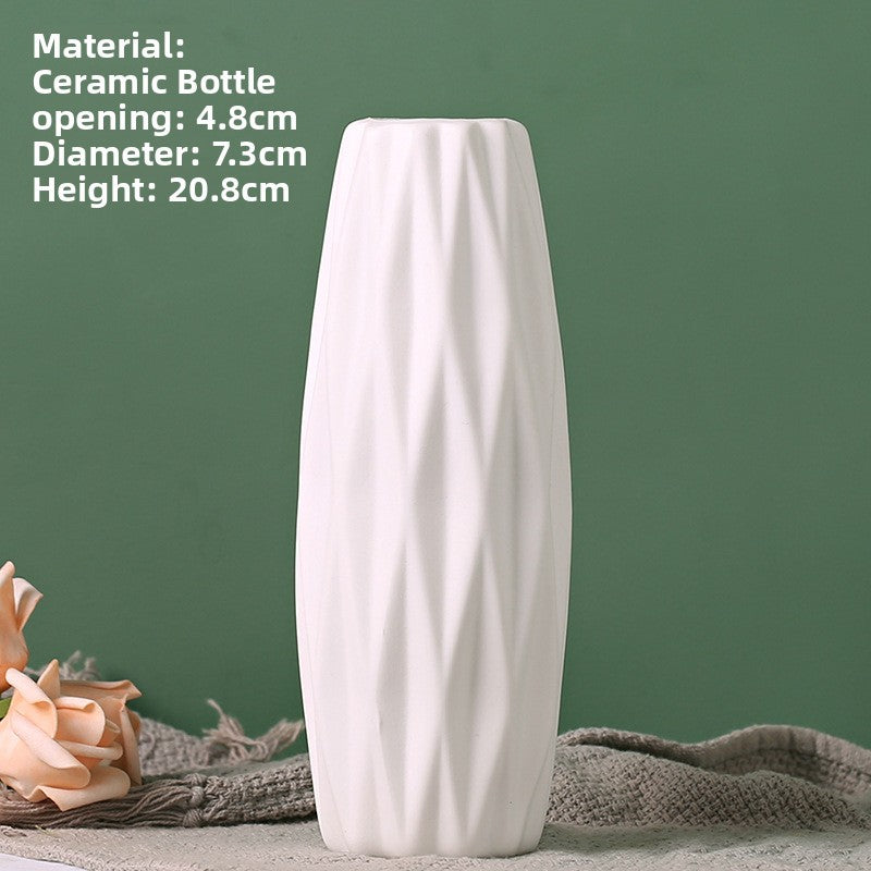 Minimalist Ceramic Flower Vase