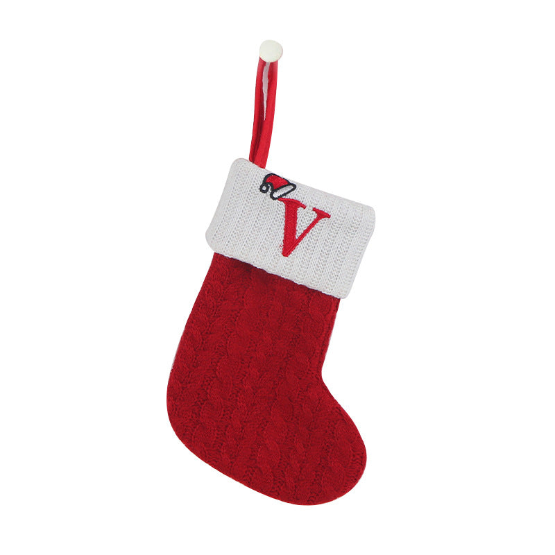 Personalized Letter Christmas Stocking