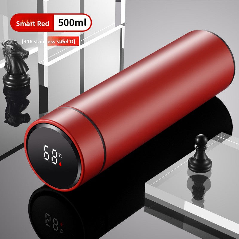 Smart Temperature Display Insulated Bottle (500ml)