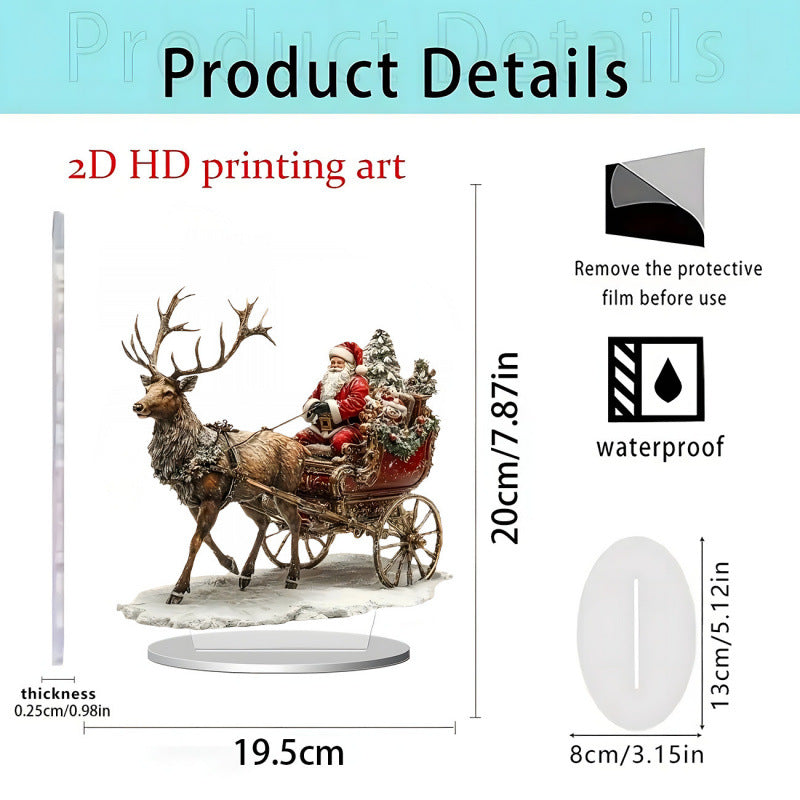 Christmas Carousel Tabletop Decoration